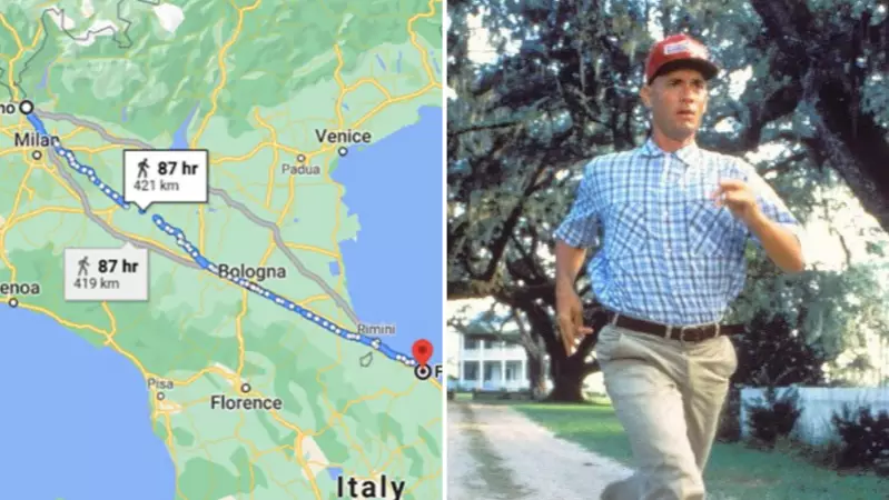Man Walks 450km To Cool Off After Arguing With Wife