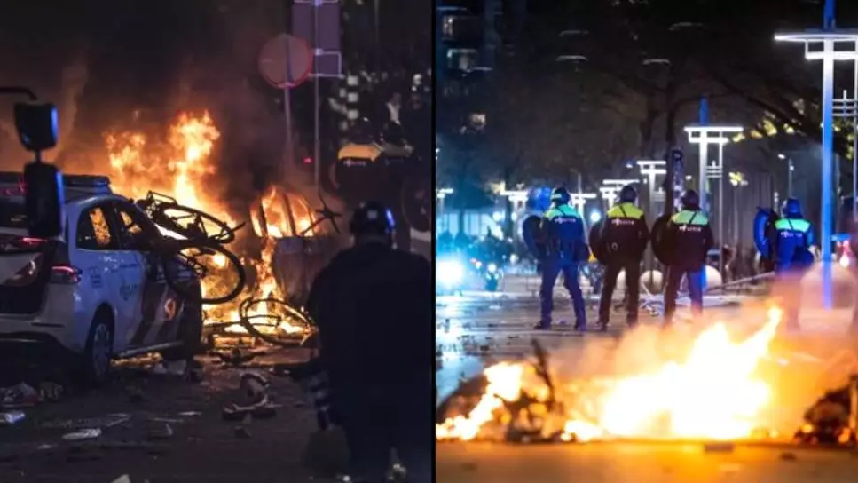 Rotterdam Police Open Fire As Covid Protest Turns Into ‘Orgy Of Violence’