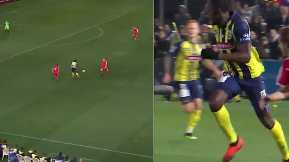 Usain Bolt's First Touch Was The Pass Of The Game - And He Didn't Even Mean It 