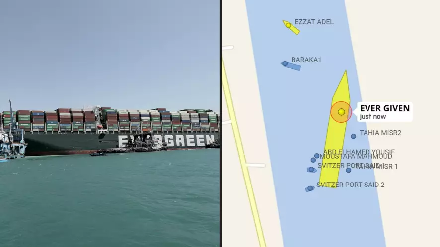Ever Given Cargo Ship Blocking The Suez Canal Has Been Freed 