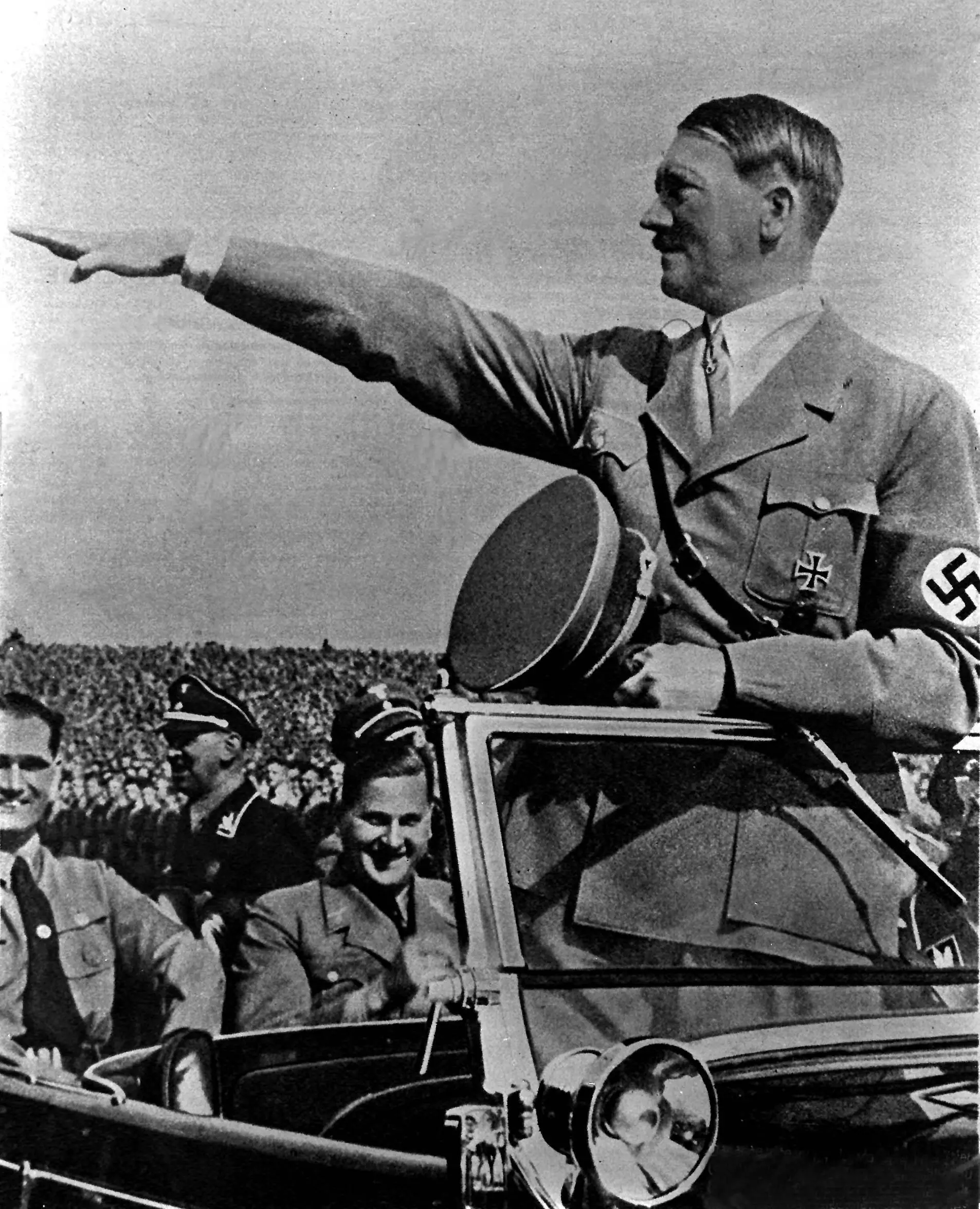 Former German leader, Adolf Hitler.