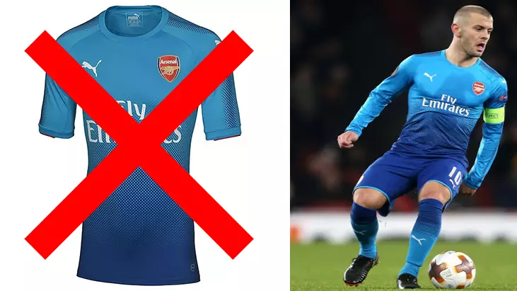 Arsenal's Record In This Season's Away Kit Is Atrocious