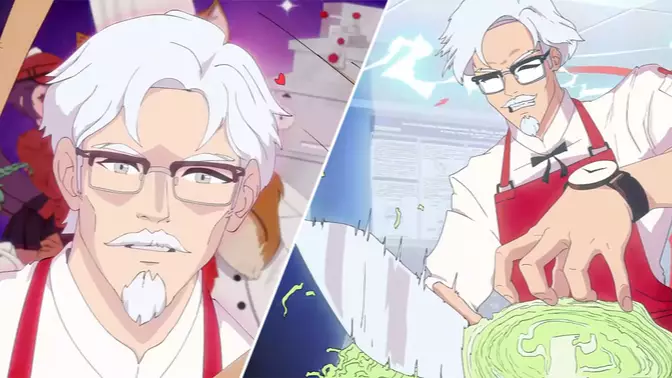 You Can Finally Date Colonel Sanders In This KFC Dating Sim