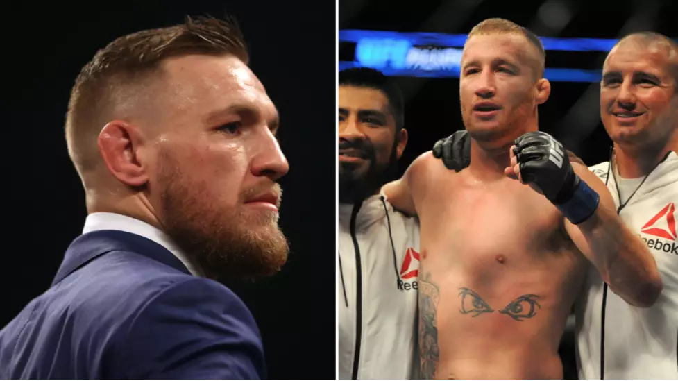 Justin Gaethje Shares A Picture Of DM Sent To Conor McGregor 