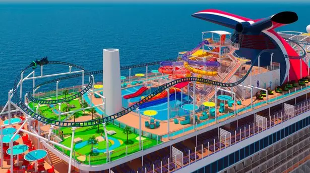 A Cruise Liner For Thrill Seekers Is Launching In 2022 With An Onboard Rollercoaster 