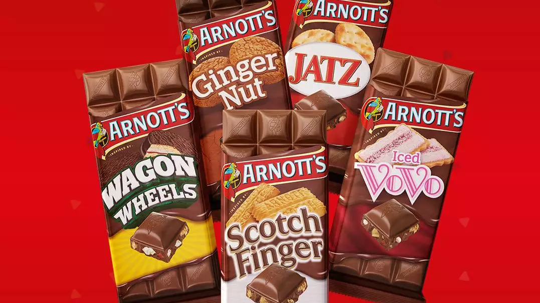 Arnott’s Has Made Your Favourite Biscuits Into Blocks Of Chocolate