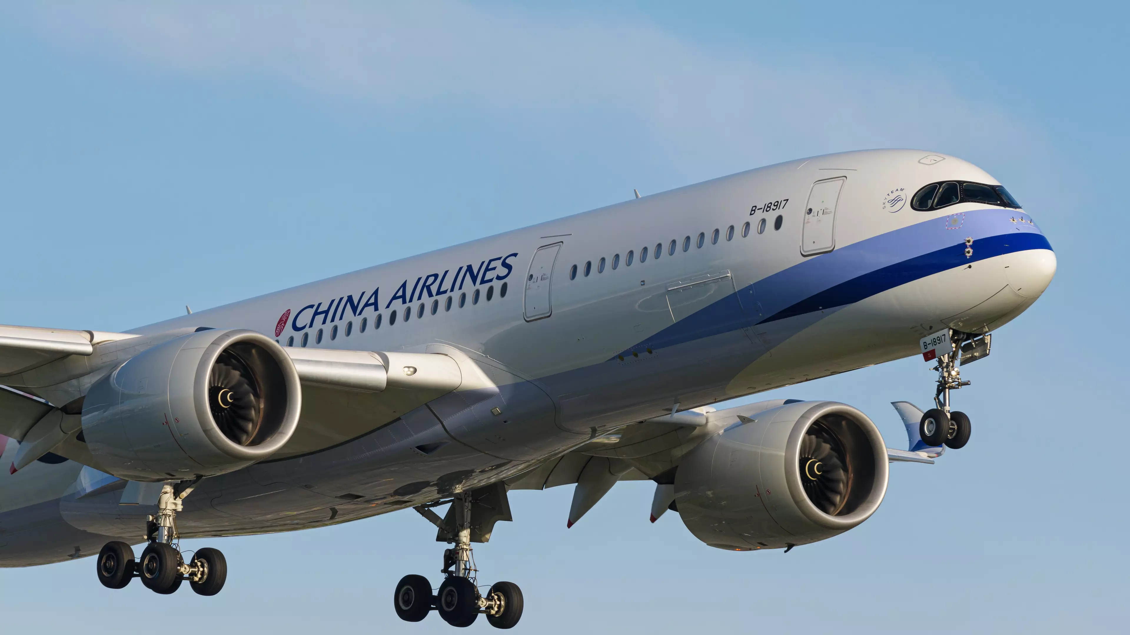 A China Airlines flight reported the sighting.