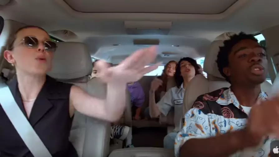 Stranger Things Kids Star In Carpool Karaoke: The Series Episode 