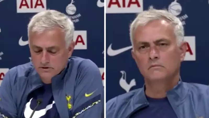 Jose Mourinho's Classy Gesture To Help Reporter Pay Tribute To His Late Father In Press Conference