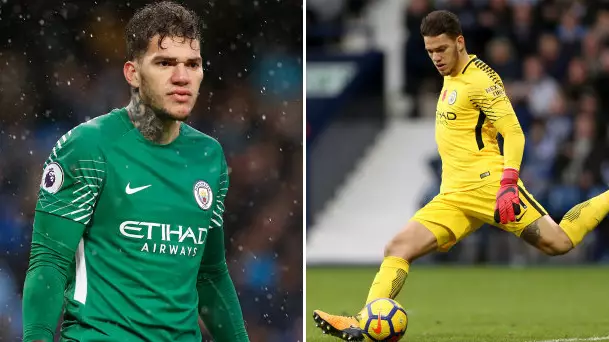 Manchester City Keeper Ederson Really, Really Wants To Score A Goal 
