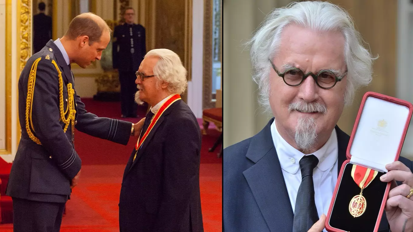 Billy Connolly Has Been Knighted At Buckingham Palace