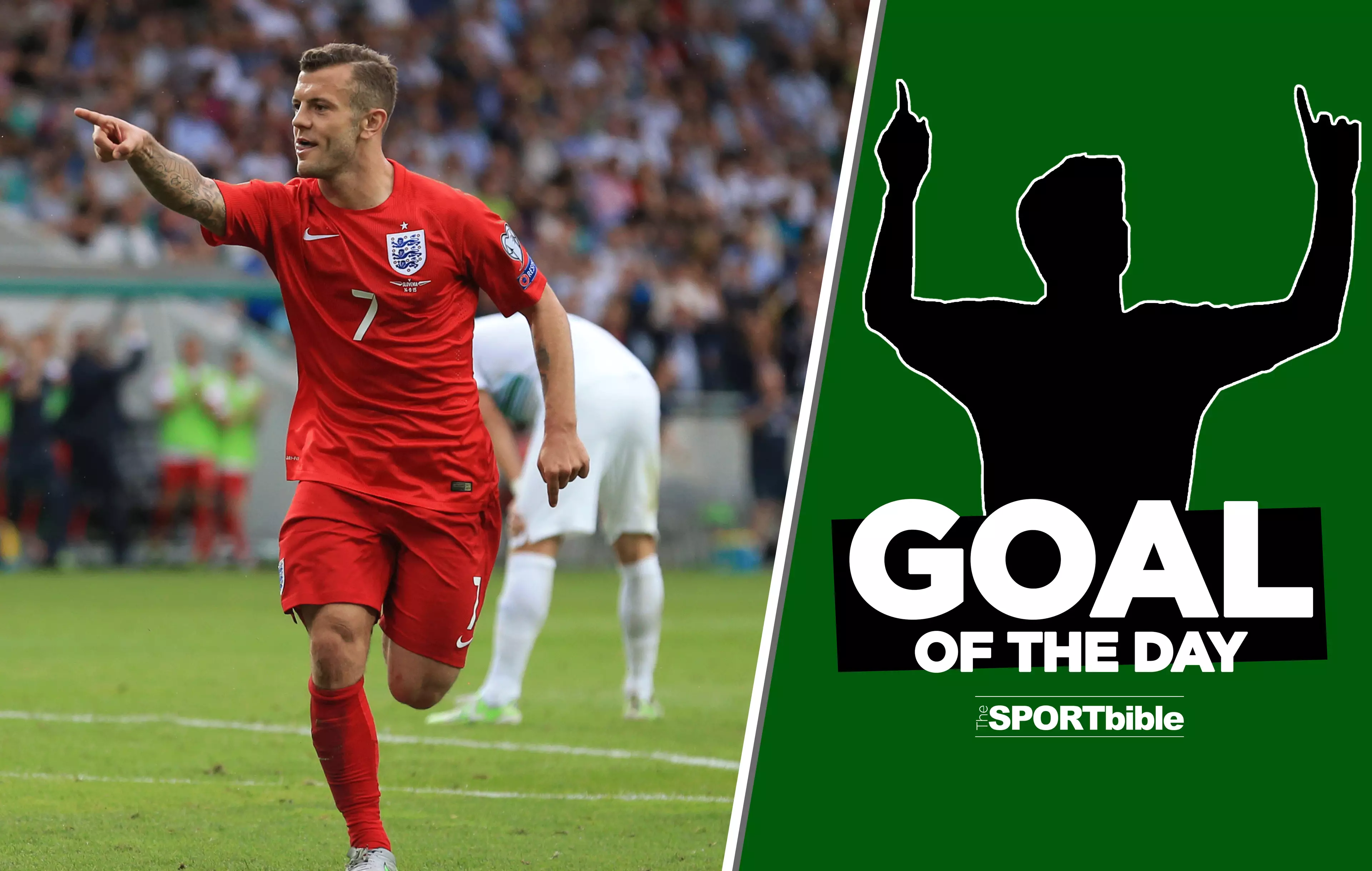 Goal Of The Day: Jack Wilshere Opens His England Account In Style