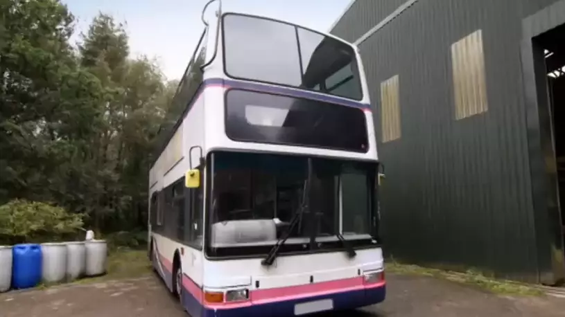 This Couple Have Converted A Double Decker Bus Into A House