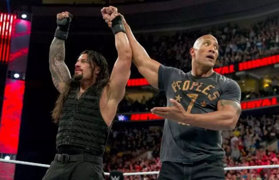 The Rock could face Roman Reigns next year. Image: WWE.com