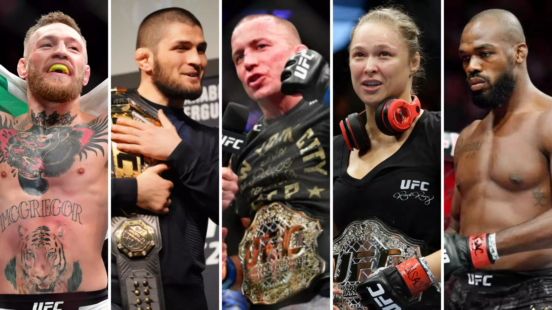 MMA’s 50 Greatest Fighters Of All Time Have Been Named And Ranked