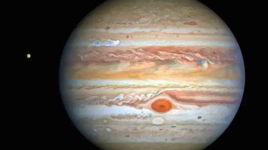 Winds On Jupiter Can Reach Speeds Of Up To 900mph