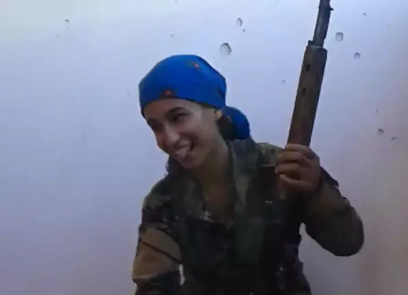 Kurdish soldier