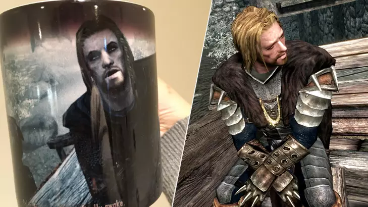 This 'Skyrim' Colour-Change Mug Is Perfect For The Friend Who's Finally Awake 