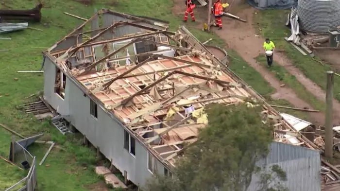 Tornado Hits Rural NSW And Rips Homes To Pieces