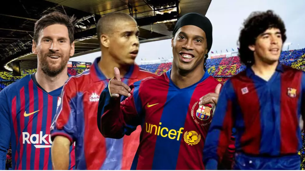 Barcelona's All-Time South American XI Features Messi, Ronaldo And Ronaldinho 