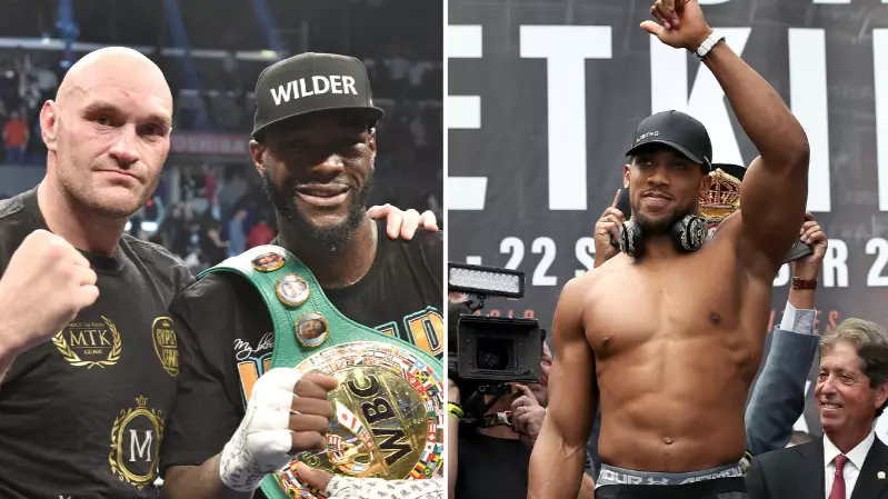 Anthony Joshua Bizarrely Likes A Post Calling Him Out After Tyson Fury Fight