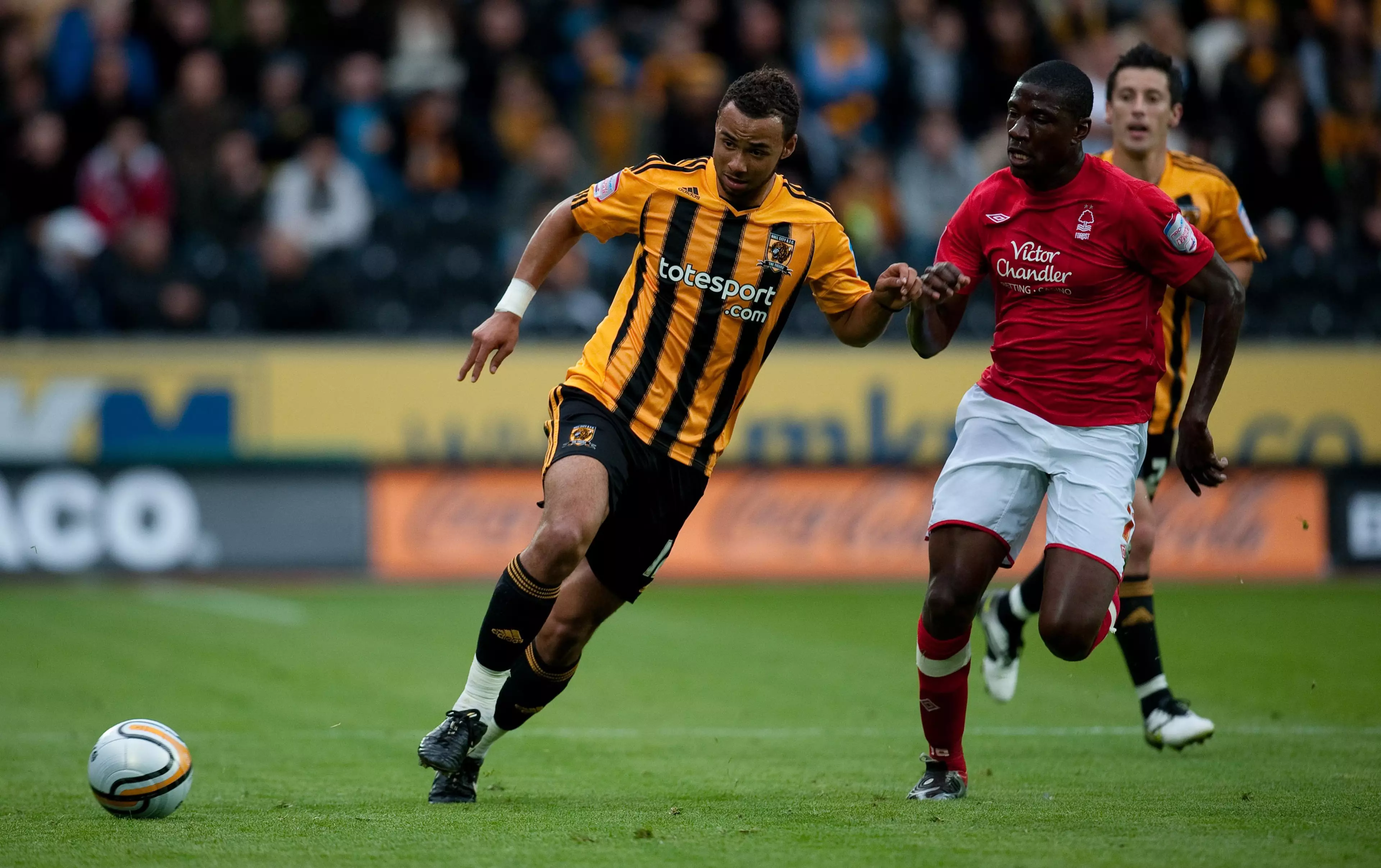 Bostock in action for Hull City. Image: PA
