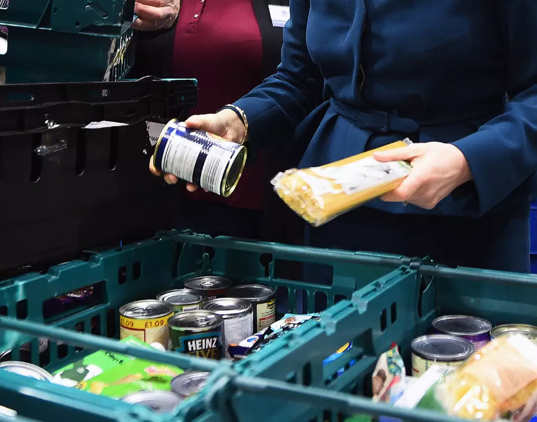 The Trussell Trust has recently reported a rise in the number of food bank users.