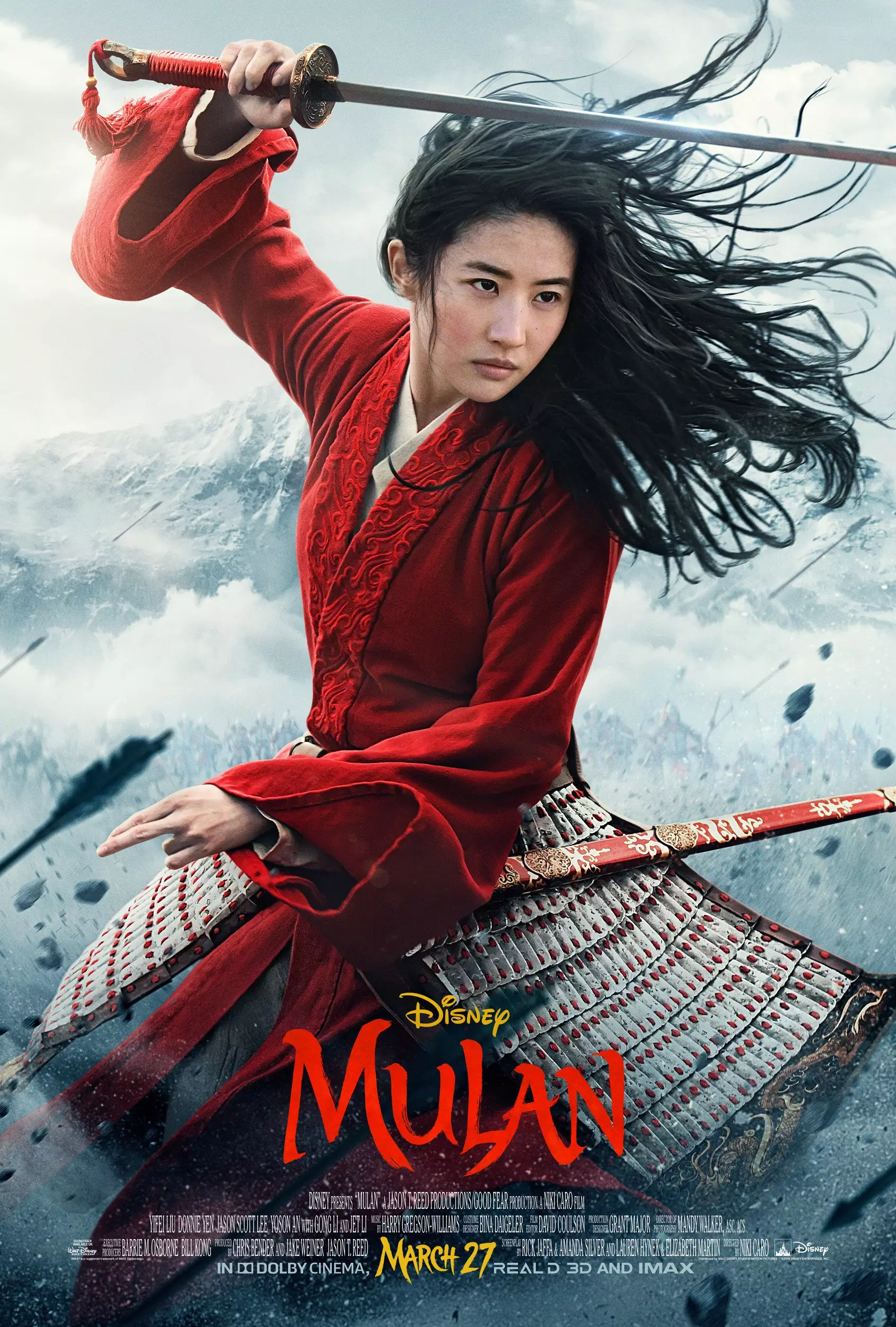 'Mulan' is set to hit theatres in 27th March 2020 (