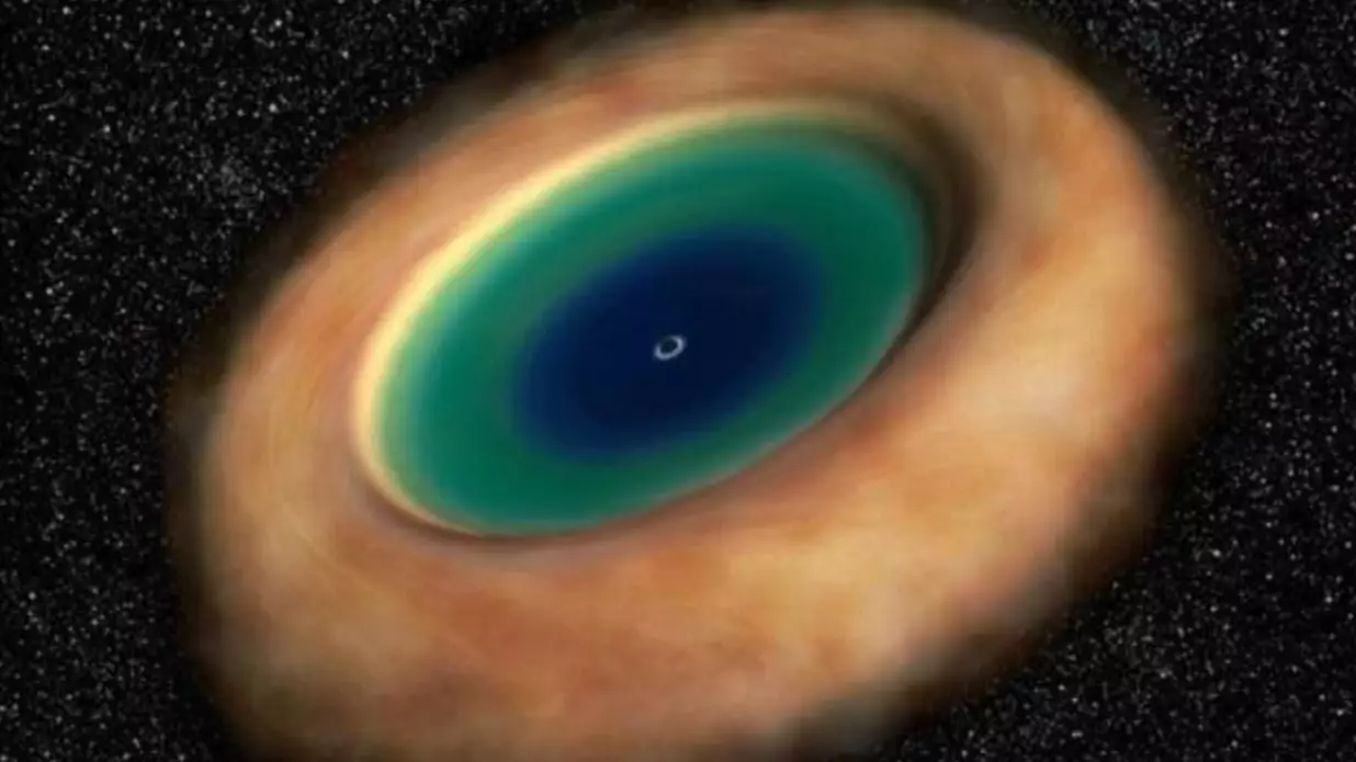 Giant 'Space-Doughnut' Spotted Surrounding Supermassive Black Hole