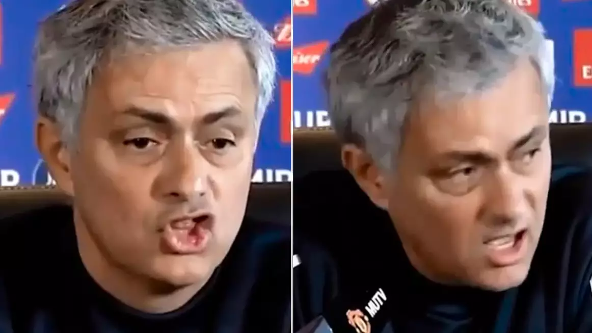 Jose Mourinho's 'Remarkable' 12-Minute Rant In Press Conference Will Go Down In History 