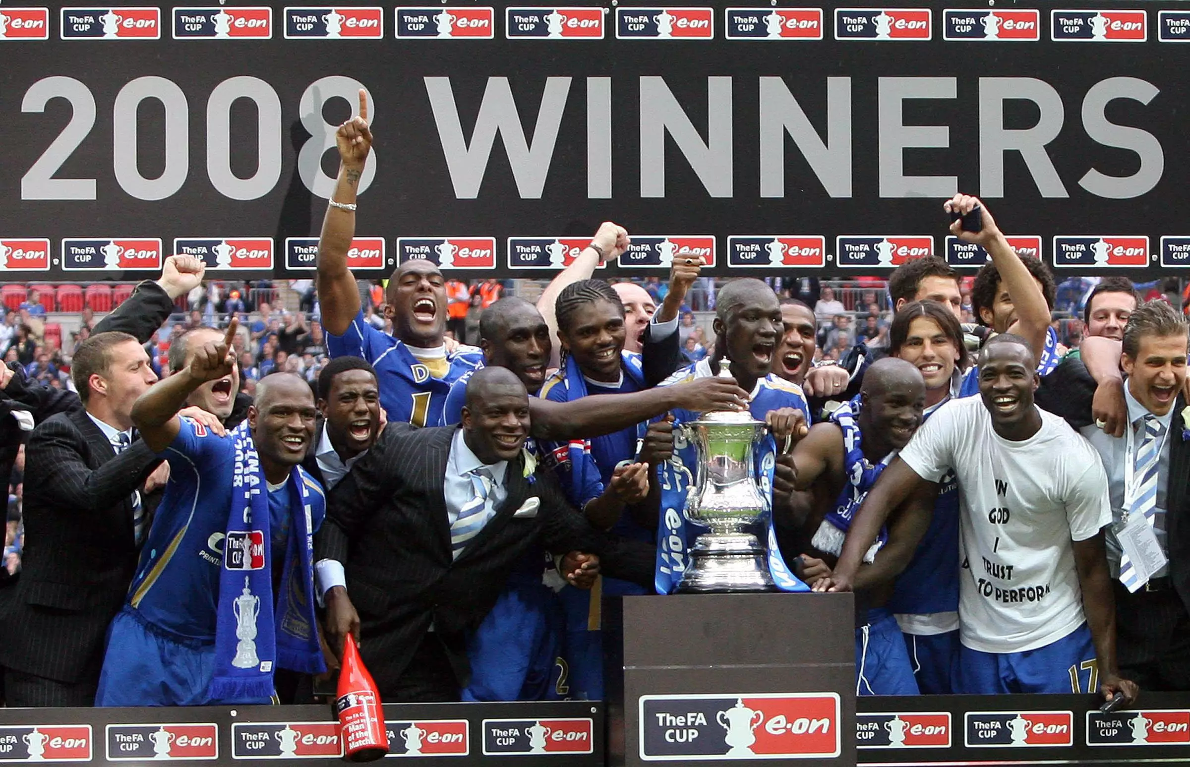 Portsmouth's semi-final victory over Manchester United in 2008 on the way to FA Cup glory is one of the games to be shown. (Image