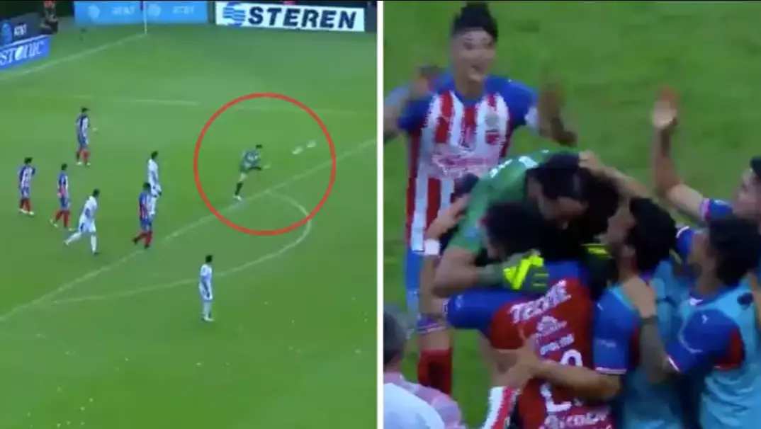 When Chivas Goalkeeper Tono Rodriguez Won A Game With Stunning Strike From His Own Box