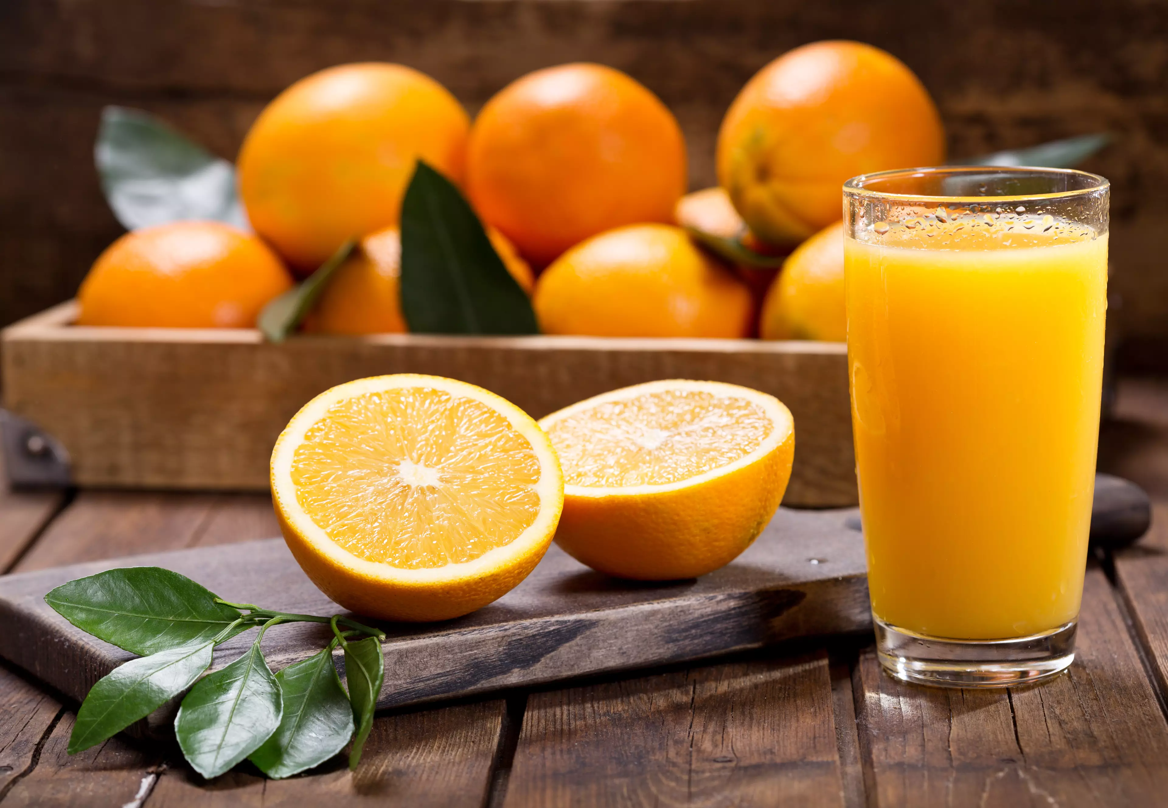 Orange juice could also be a solution (