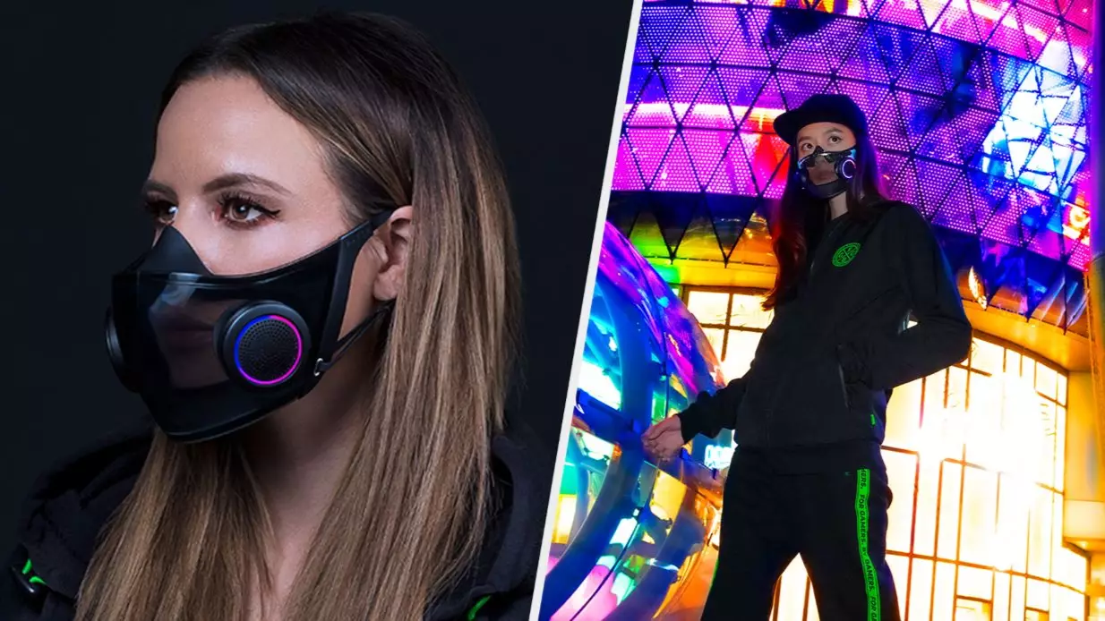 Razer Have Made A Translucent RGB Facemask Called Project Hazel