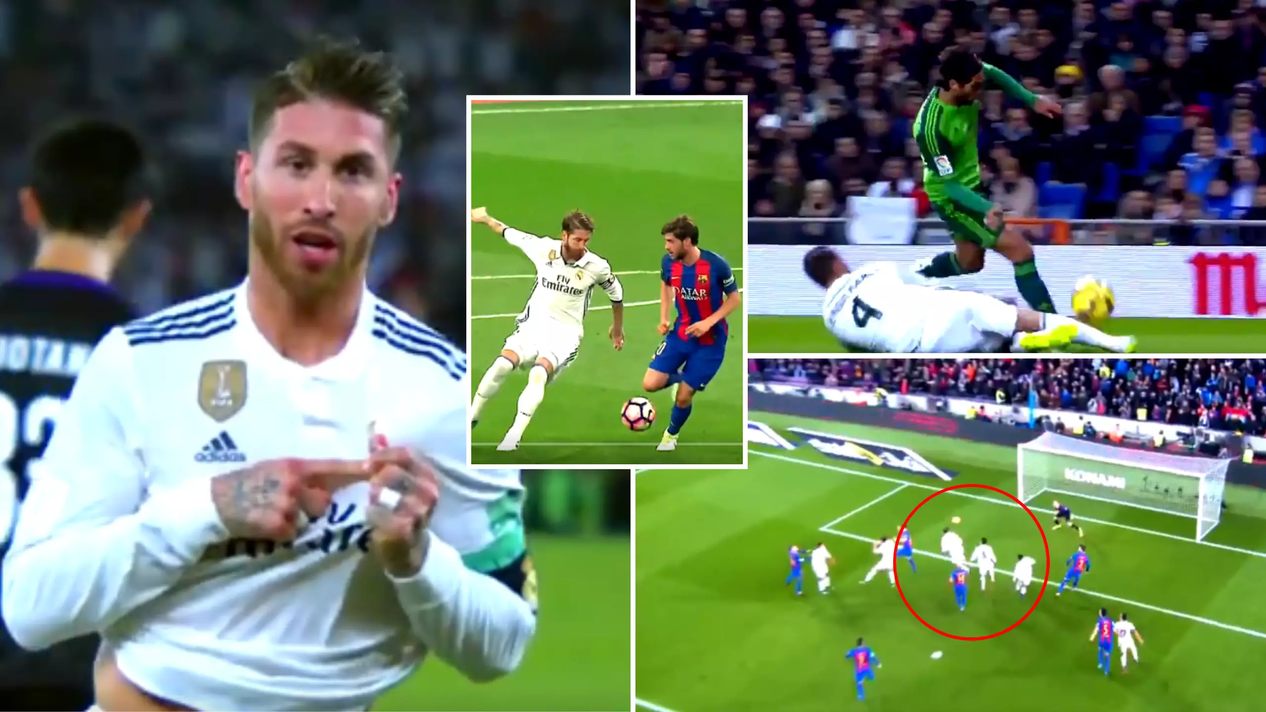 Spine-Tingling 'Thank You Sergio Ramos' Video Proves He's A Generational Defender, Like No Other