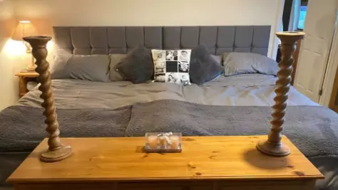 Woman Creates Incredible 9ft Bed That Fits Her Entire Family