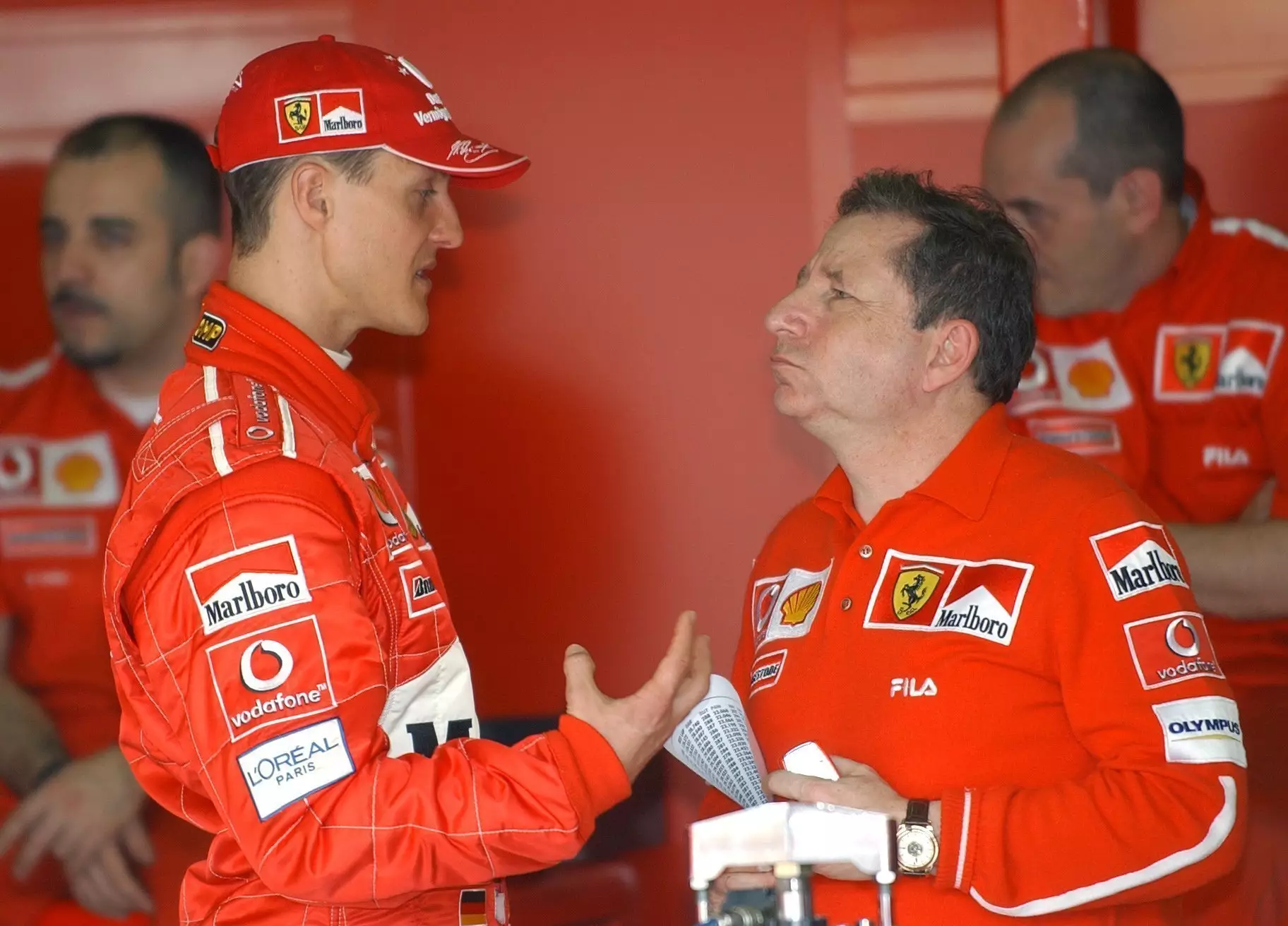 Schumacher has not been seen in public since a ski accident in 2013.