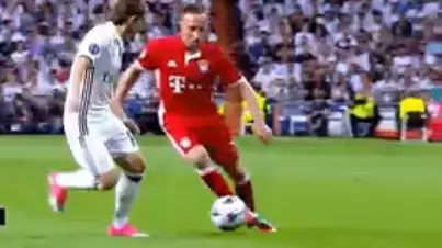 WATCH: Franck Ribery Casually Ruin Luka Modric With Filthy Nutmeg