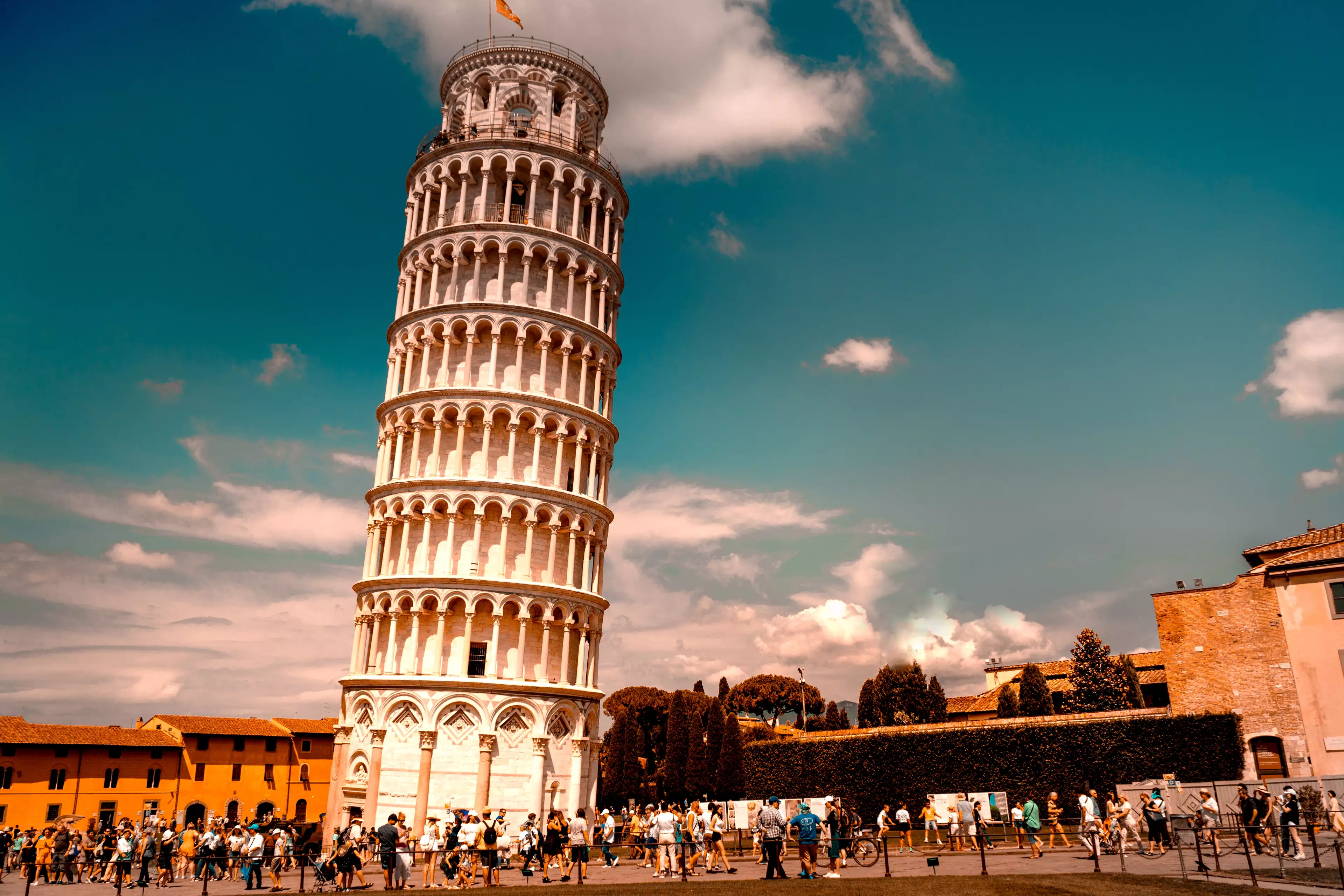 You can fly to Pisa for £13.99 one way (