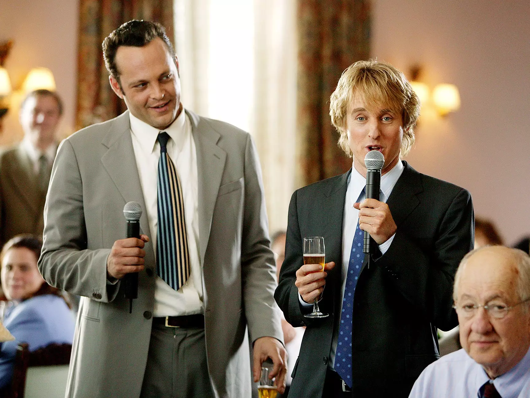 Wedding Crashers came out in 2005 (