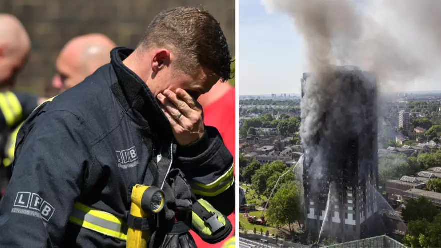 Thousands Are Sharing These Powerful Images Of Grenfell Firefighters After Report Puts Blame On Fire Service