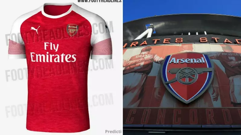 Arsenal's Alleged New Kit Design Leaked