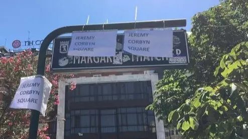 Liverpool Fans Rename Margaret Thatcher Square In Madrid Ahead Of Champions League Final  