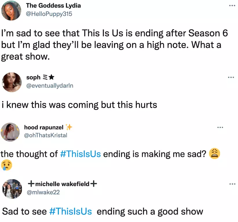 Fans are already devastated about the show coming to an end next year (