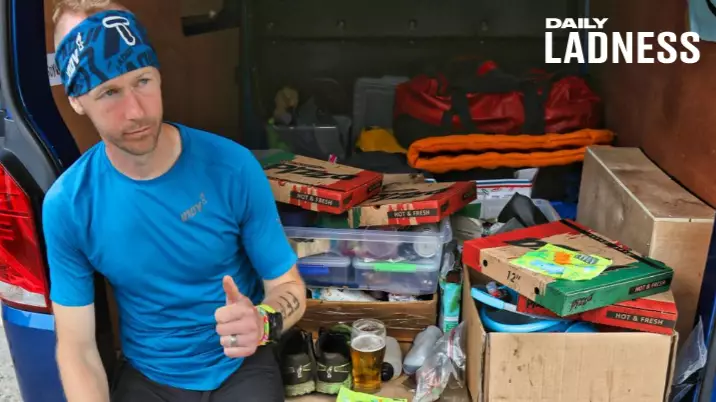 Ultramarathon Runner Sets Record For Iconic 268-Mile Trail And Picks Litter On His Way