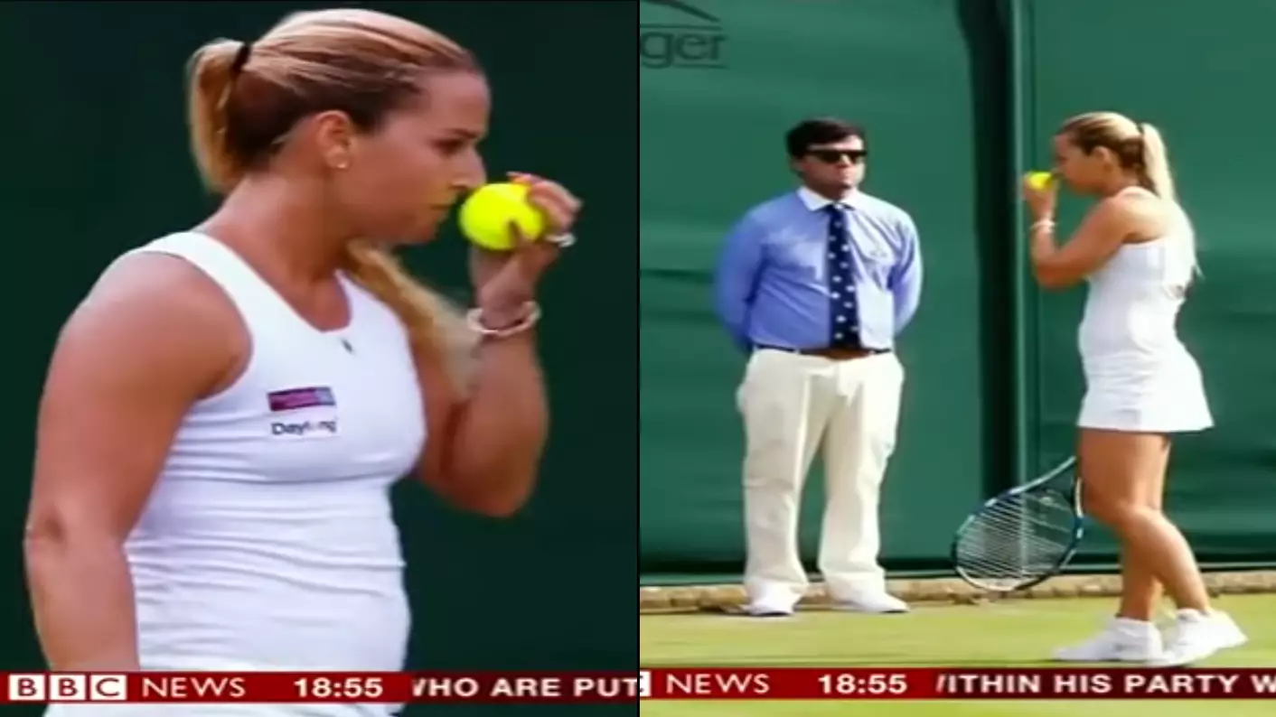 Wimbledon Fans Notice That Tennis Players Like To Sniff New Balls They're Given