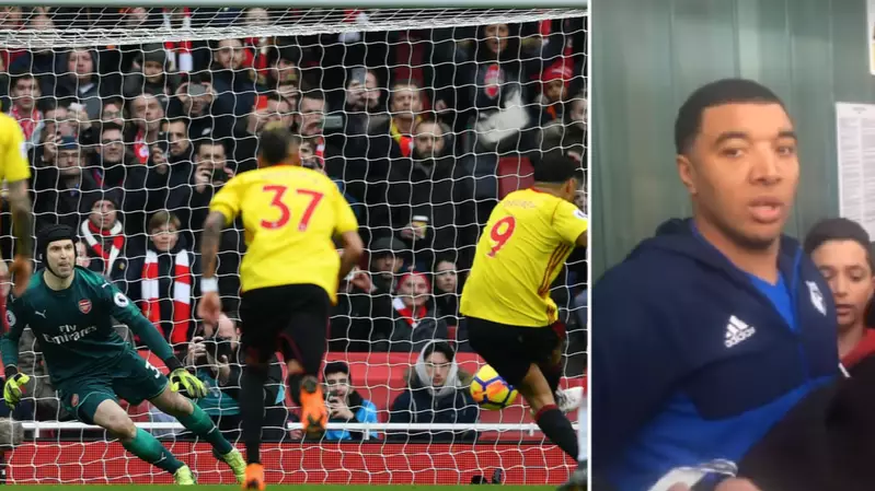 Arsenal Fans Are Giving Troy Deeney Big Respect For His Post Match Actions