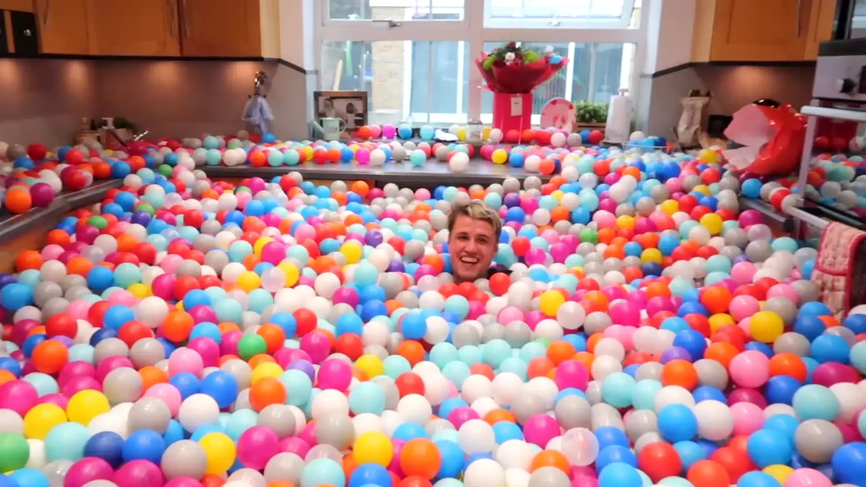 Dad Turns House Into Giant Ball Pit