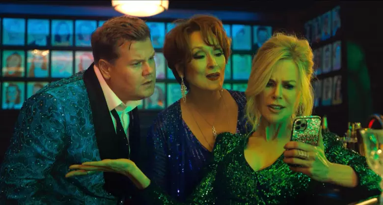 James Corden has come under fire for his portrayal of a gay man in The Prom.
