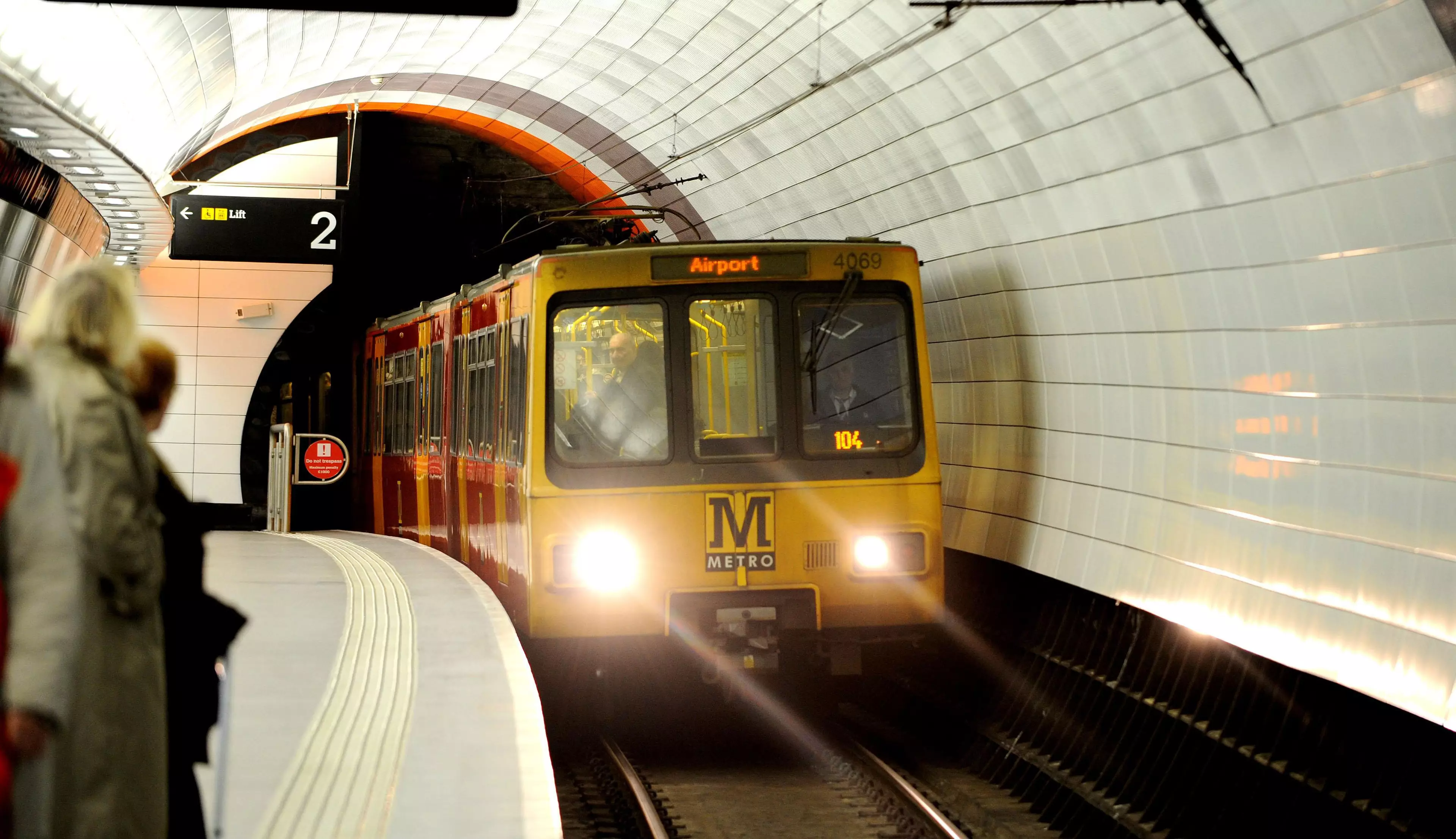 The Metro service was cancelled after a passenger pooped on the train.